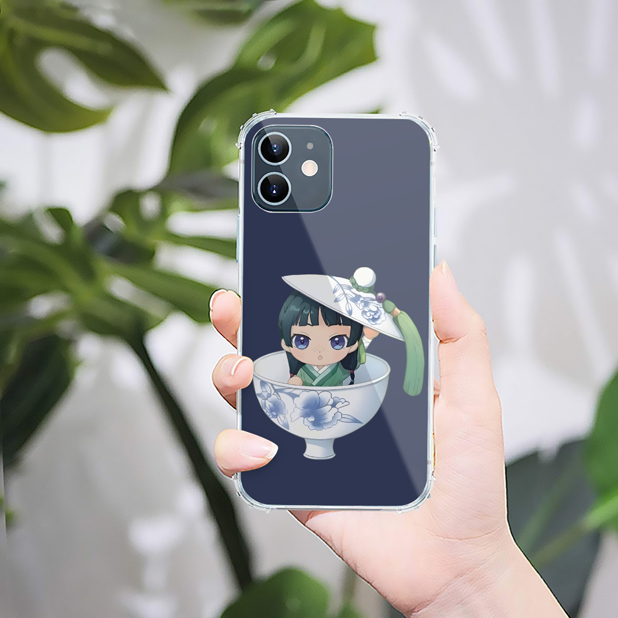 （画像用） 薬屋のひとりごと The Apothecary Diaries 【iPhone 12シリーズ対応】透明スマホケース（クリアソフトケース）
